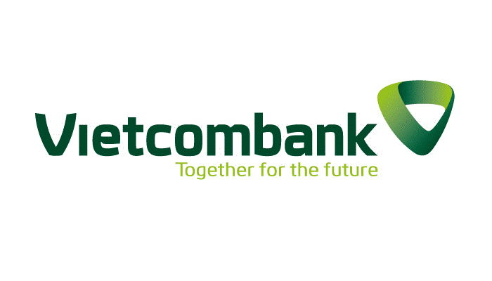 Logo mới của Vietcombank đã chuyển sang mẫu 3D với hình dáng trái tim cách điệu.