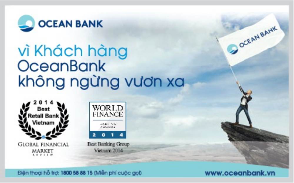 Giải thưởng, danh hiệu của ngân hàng Đại Dương