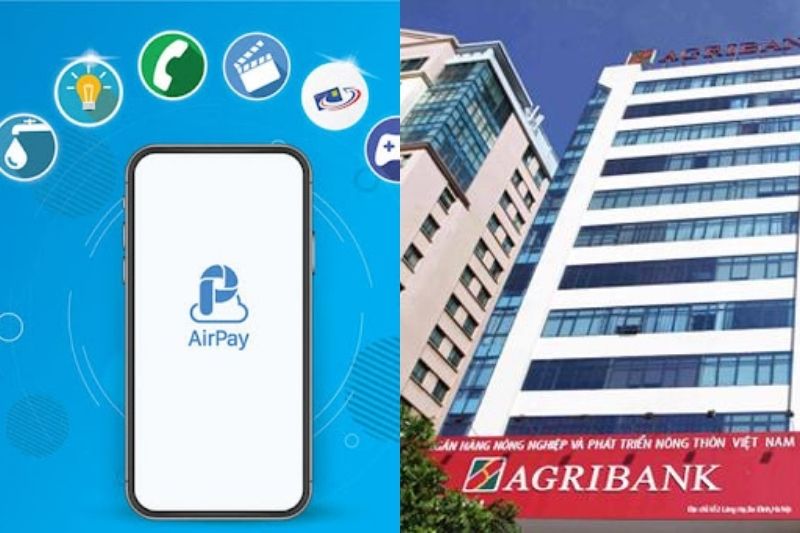 cách liên kết ví Airpay với ngân hàng Agribank 